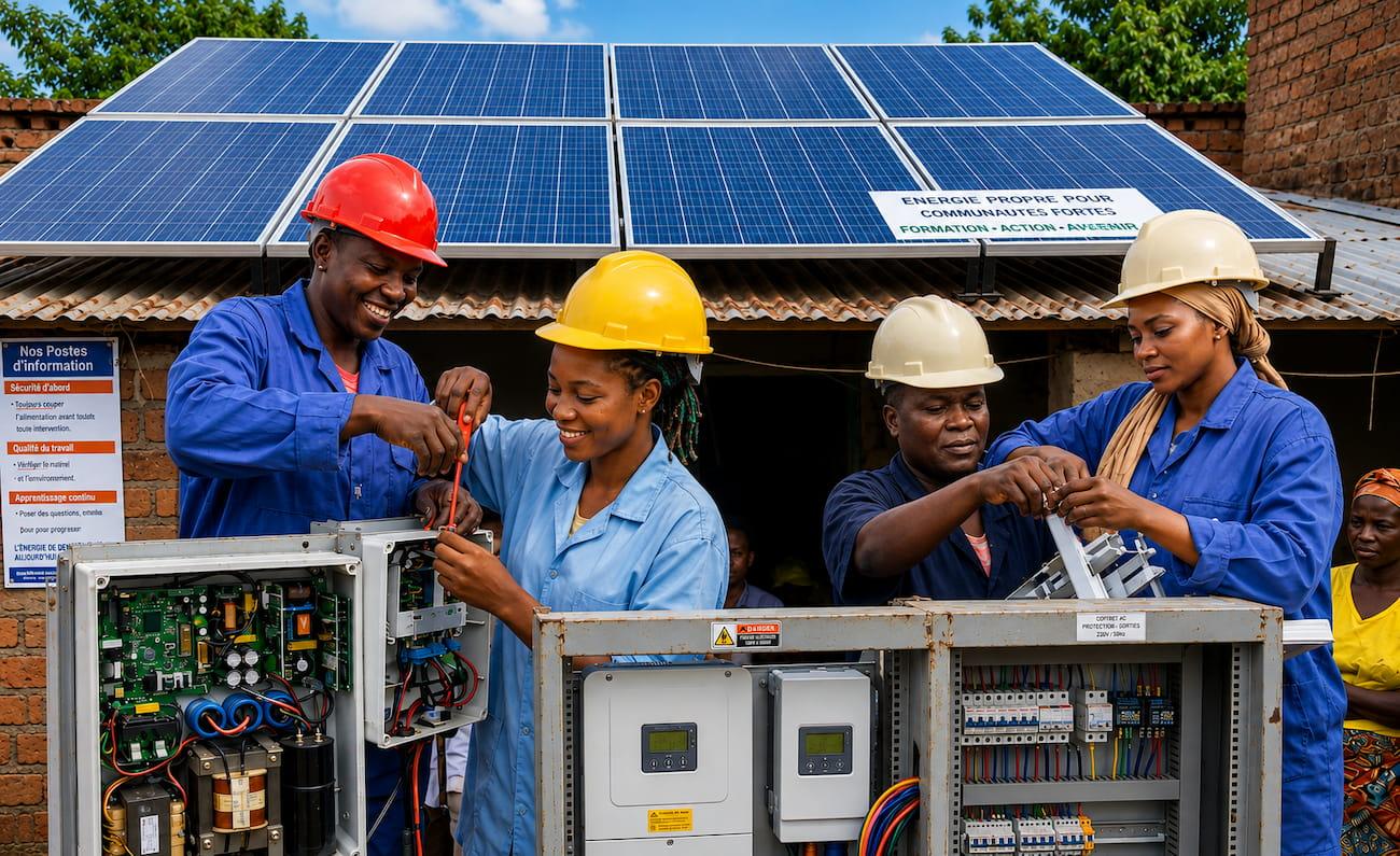 Competências e liderança feminina são decisivas para uma transição energética justa em África