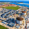 Moçambique reergue gigante do gás Obras do MOZ LNG avançam em Cabo Delgado